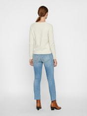 Vero Moda Dámský svetr VMDOFFY 10201022 Birch MELANGE (Velikost M)