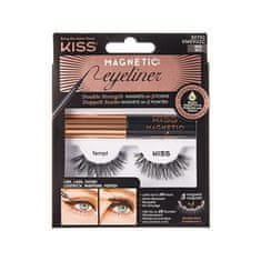 KISS Magnetické umělé řasy s očními linkami (Magnetic Eyeliner & Lash Kit) (Varianta 01 Lure)