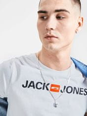 Jack&Jones Pánské triko JJECORP Slim Fit 12137126 White (Velikost XXL)