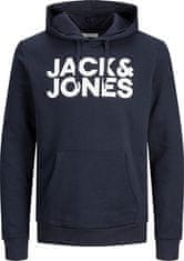 Jack&Jones Pánská mikina JJECORP 12152840 Navy Blazer (Velikost M)