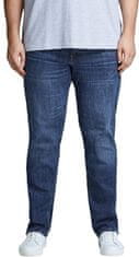 Jack&Jones Plus Pánské džíny Slim Fit JJITIM JJORIGINAL 12153646 Blue Denim (Velikost 42/36)