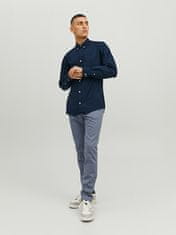 Jack&Jones Pánská košile JJEOXFORD Slim Fit 12182486 Navy blazer (Velikost M)