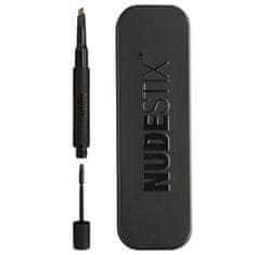 NUDESTIX Tužka a gel na obočí Eyebrow Stylus (Odstín Ash Brown)