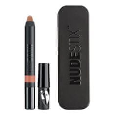 NUDESTIX Matující rtěnka a tvářenka Intense Matte Lip + Cheek Pencil (Odstín Kiss)