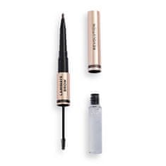 Makeup Revolution Tužka na obočí (Laminate Brow) 2,1 g (Odstín Dark Brown)