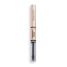 Makeup Revolution Tužka na obočí (Laminate Brow) 2,1 g (Odstín Ash Brown)