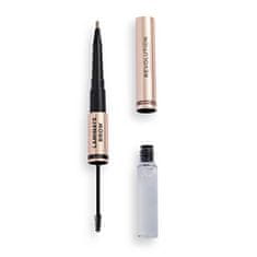 Makeup Revolution Tužka na obočí (Laminate Brow) 2,1 g (Odstín Dark Brown)