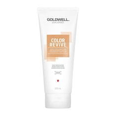 GOLDWELL Tónovací kondicionér Dark Warm Blonde Dualsenses Color Revive (Color Giving Condicioner) (Objem 200 ml)