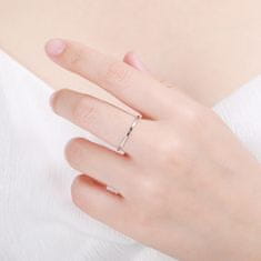MOISS Minimalistický stříbrný prsten R0002020 (Obvod 45 mm)