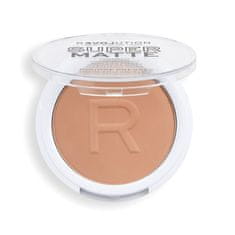 Makeup Revolution Matující pudr Relove Super Matte Pressed (Powder) 6 g (Odstín Beige)