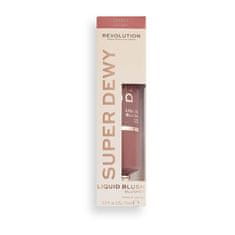 Makeup Revolution Tekutá tvářenka Superdewy (Liquid Blush) 15 ml (Odstín You Had Me at First Blush)