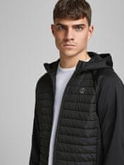 Jack&Jones Pánská bunda JJEMULTI 12182242 Black (Velikost XL)