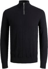 Jack&Jones Pánský svetr JJEEMIL 12189339 Black (Velikost M)