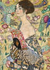 Ravensburger Puzzle 120011323 Gustav Klimt: Dáma s vějířem 1000 dílků