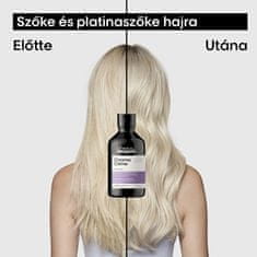 Loreal Professionnel Profesionální fialový šampon neutralizující žluté tóny Serie Expert Chroma Crème (Purple Dyes Shampo (Objem 300 ml)