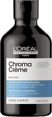 Loreal Professionnel Profesionální modrý šampon neutralizující oranžové tóny Serie Expert Chroma Crème (Blue Dyes Shampoo (Objem 300 ml)