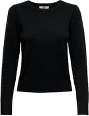 Jacqueline de Yong Dámský svetr JDYMARCO Regular Fit 15237060 Black (Velikost S)