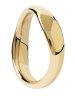 Jemný pozlacený prsten ze stříbra PIROUETTE Gold AN01-462 (Obvod 50 mm)