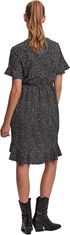 Vero Moda Dámské šaty VMHENNA 10252951 Black (Velikost XS)