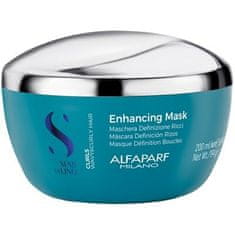 Maska pro kudrnaté a vlnité vlasy Alfa Semo di Lino Curl (Enhancing Mask) (Objem 200 ml)