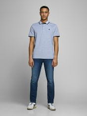 Jack&Jones 2 PACK - pánské polo triko JJEPAULOS Slim Fit 12191216 Bright Cobalt (Velikost S)