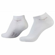 Bugatti 3 PACK - pánské ponožky 6765-660 white (Velikost 39-42)
