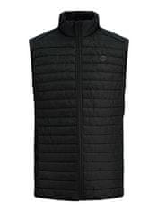 Jack&Jones Pánská vesta JJEMULTI 12200684 Black (Velikost S)