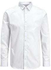 Pánská košile JJJOE Slim Fit 12200623 White (Velikost 6XL)