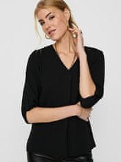 Jacqueline de Yong Dámská halenka JDYDIVYA Loose Fit 15226911 Black (Velikost 34)