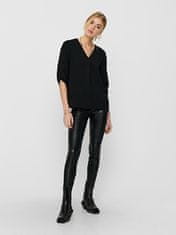 Jacqueline de Yong Dámská halenka JDYDIVYA Loose Fit 15226911 Black (Velikost 34)