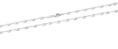 Beneto Exclusive Módní stříbrný balónkový náhrdelník AGS1148 (Délka 45 cm)