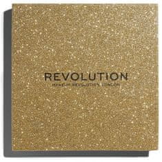 Makeup Revolution Zářící paletky třpytek (Pressed Glitter Palette) 9 x 1,2 g (Odstín Illusion)