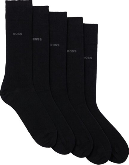 Hugo Boss 5 PACK - pánské ponožky BOSS 50478221-001