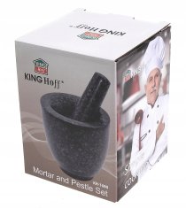 KINGHoff Granitový Hmoždíř Kinghoff Ø12Cm Kh-1680