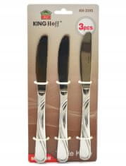 KINGHoff Jídelní Nůž 3 Szt.kinghoff Kh-1443 Lesk