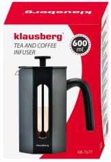 KLAUSBERG Pístový Spařovač Na Kávu/Čaj 800Ml Klausberg Kb-7678