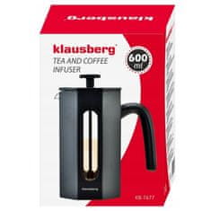 KLAUSBERG Pístový Spařovač Na Kávu/Čaj S 600Ml Klausberg Kb-7677