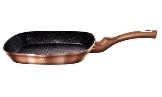 Berlingerhaus Grilovací Žulová Pánev 28 Cm Berlinger Haus Rose Gold Bh-1521