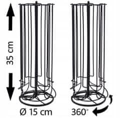 BRUNBESTE Otočný Stojan Na Kapsle Dolce Gusto 28Ks 2617
