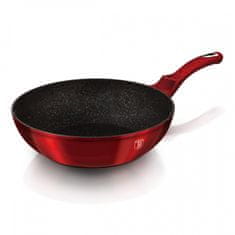 Berlingerhaus Wok Granitový 30Cm Berlinger Haus Line Bh-6166 Burgundy