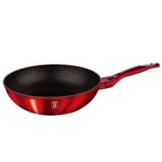 Berlingerhaus Wok Granitový 28Cm Berlinger Haus Line Bh-1267 Burgundy