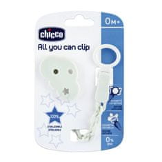 Chicco Klip na dudlík All you can clip - cloud