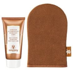 Sisley Samoopalovací hydratační tělová péče s aplikační rukavicí Super Soin (Self Tanning Hydrating Body Sk