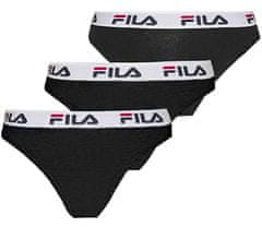 FILA 3 PACK - dámské kalhotky Brazilian FU6067/3-200 (Velikost XL)