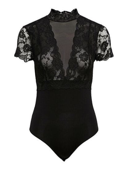 Pieces Dámské body PCSICCA 17131182 Black