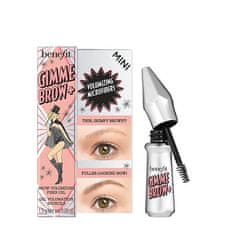 Benefit Objemový gel na obočí Gimme Brow+ (Brow Volumizing Fiber Gel Mini) 1,5 g (Odstín 3)