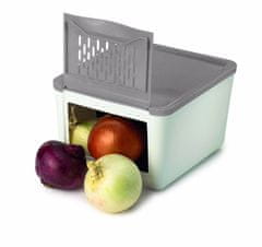 Snips Box na uchovávání cibule a zeleniny, 2 kg, šedé víko