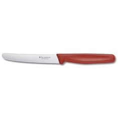 Victorinox Nůž na rajčata 11 cm s rovnou rukojetí červený