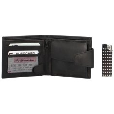 Delami Pánská kožená peněženka Delami Ryan, černá