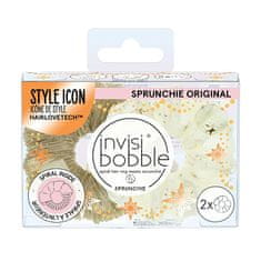 Invisibobble Gumička do vlasů Sprunchie Time to Shine Bring on the Night 2 ks